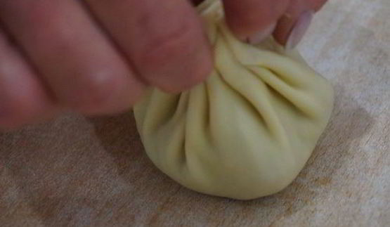 хинкали с бараньим фаршем