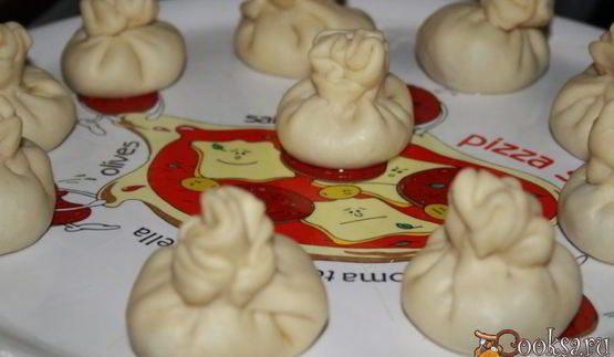 хинкали с телятиной и бараниной