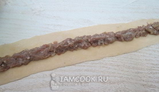 ленивые пельмени-розочки