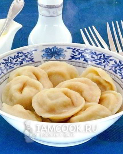 Рецепт пельменей из трески и свинины
