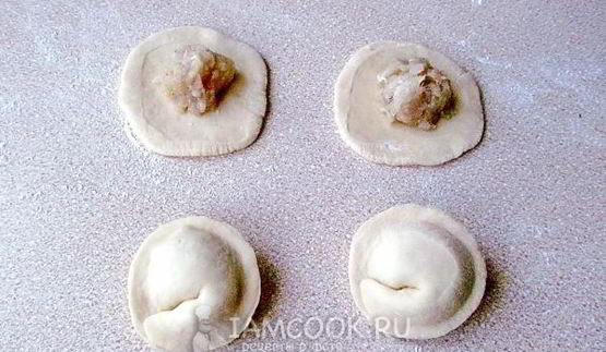 пельмени из трески и свинины