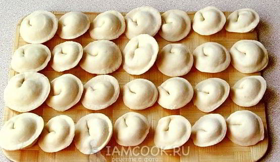 пельмени из трески и свинины