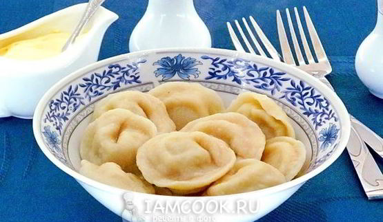 пельмени из трески и свинины