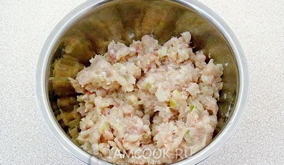 пельмени из трески и свинины