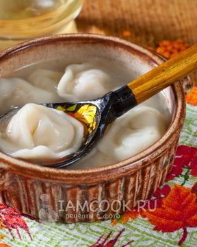 Пельмени с чечевицей