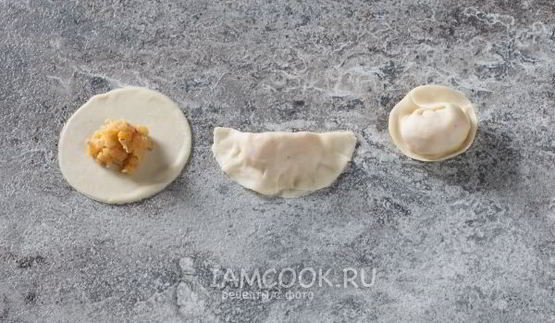 пельмени с чечевицей