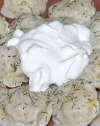 Пельмени с фаршем и квашеной капустой