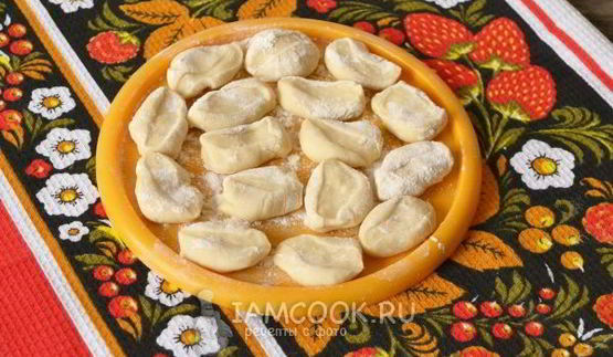 пельмени с грибами