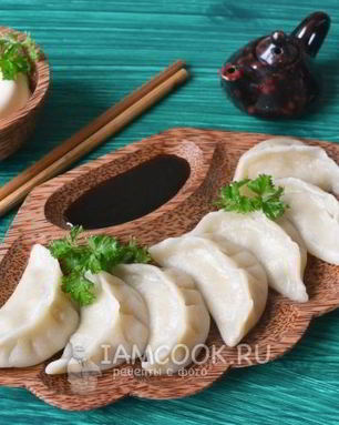 Пельмени с кальмарами