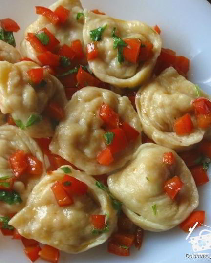 Рецепт пельменей с креветками