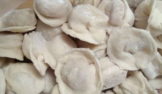 пельмени с курицей