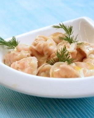 Пельмени с рыбным фаршем