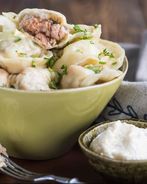 Пельмени с рыбой