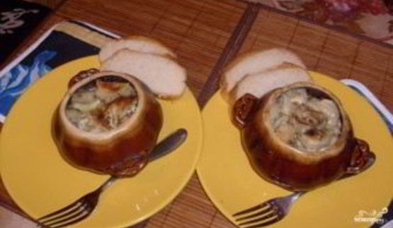 пельмени в горшочках в аэрогриле