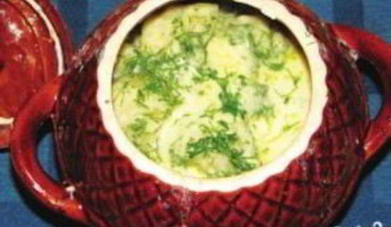 пельмени в горшочках в микроволновке