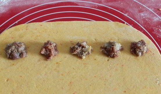 пельмешки из тыквенного теста