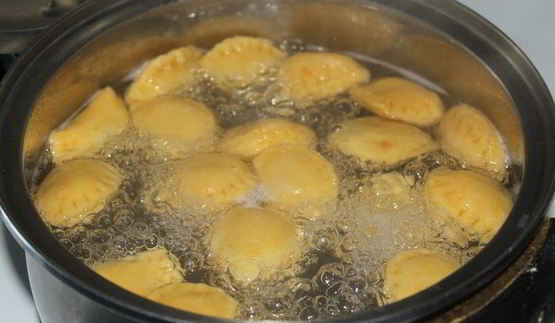 пельмешки из тыквенного теста