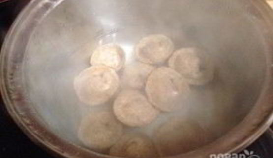 пп-пельмени с виноградом