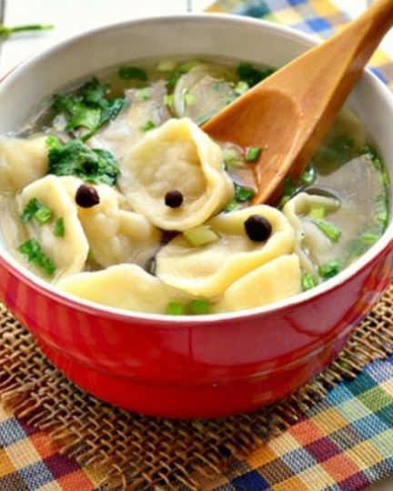 Рецепт суповых пельмешков с мясным фаршем