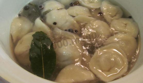 свиные пельмени из свинины