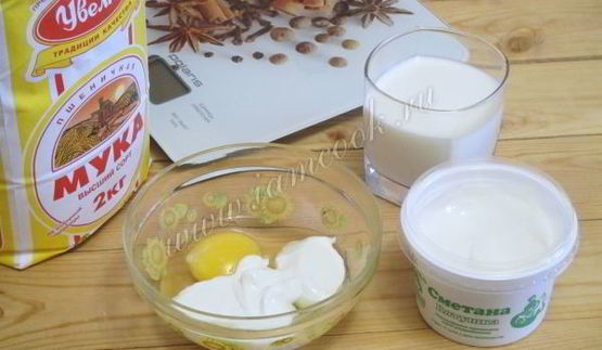 тесто для пельменей на молоке и сметане