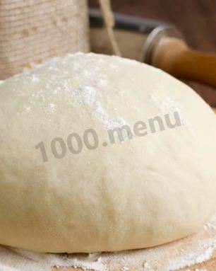 Тесто на минералке для пельменей