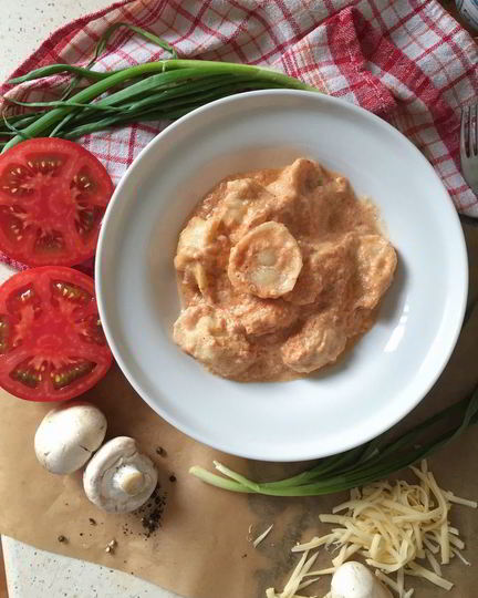 Рецепт запеченных пельменей