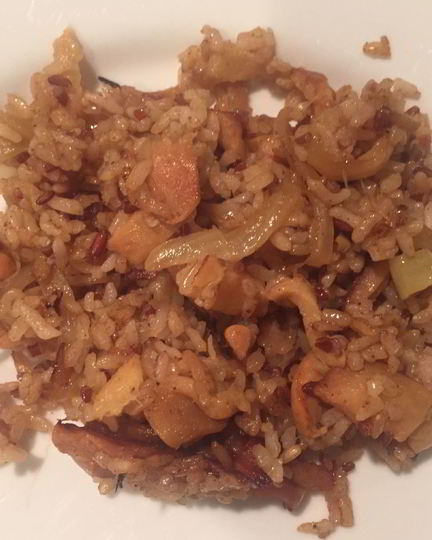 Рецепт грибного плова