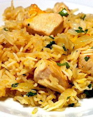 Куриный плов в мультиварке