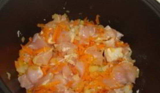 куриный плов в мультиварке