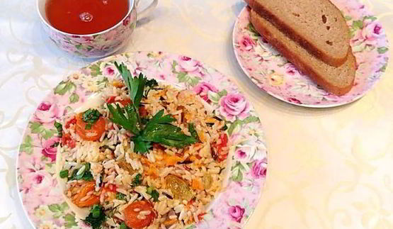 плов для любимой