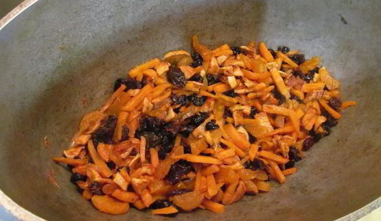 плов фруктовый