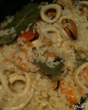 Плов из морепродуктов