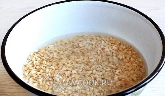 плов из перловки с курицей