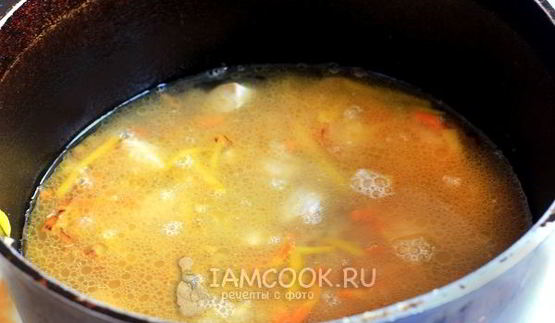 плов из перловки с курицей