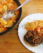 Плов постный с овощами