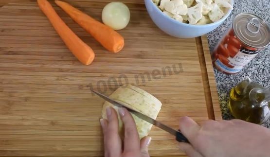 плов постный с овощами