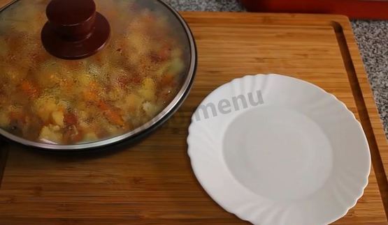 плов постный с овощами