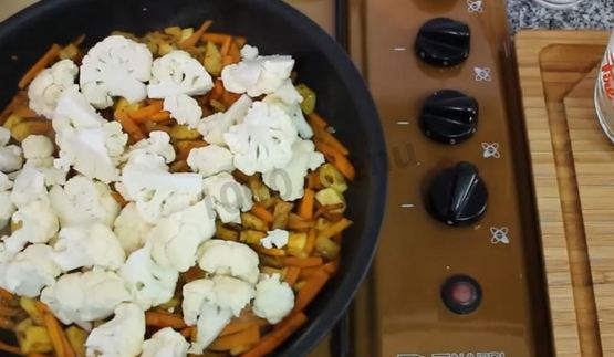 плов постный с овощами