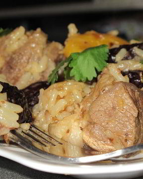 Плов с бараниной и сухофруктами