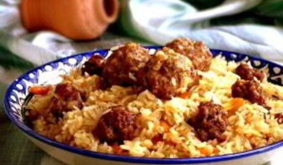 плов с фаршем