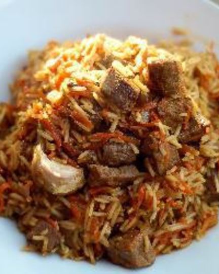 Рецепт плова с говядиной