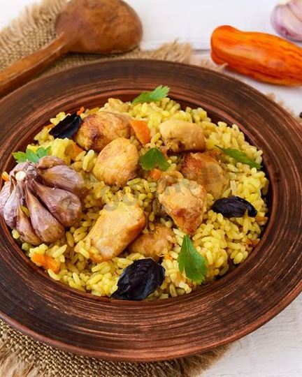 Рецепт плова с куриным филе