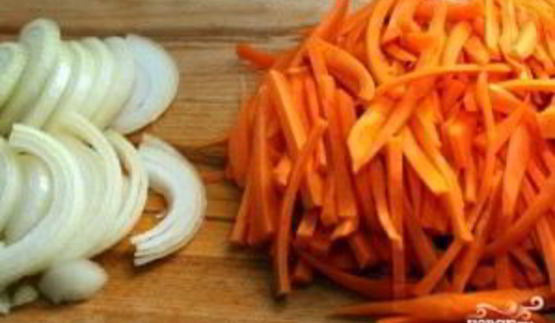 плов с курицей и грибами