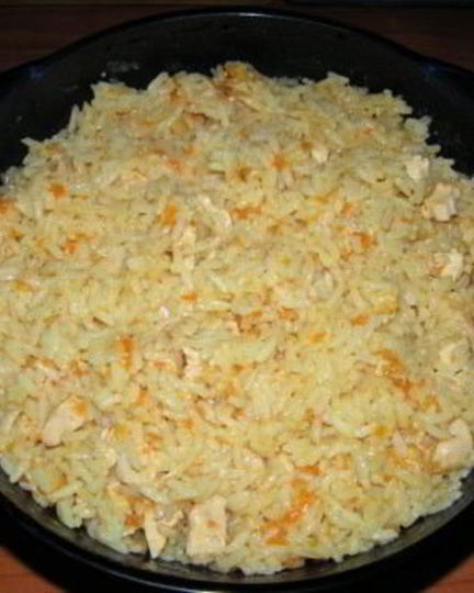 Рецепт плова с курицей в микроволновке