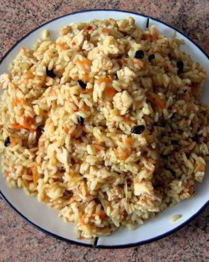 Плов с курицей