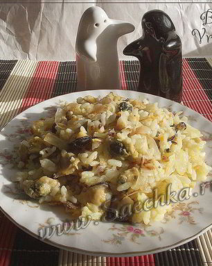 Плов с мидиями