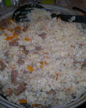 Плов с мясом