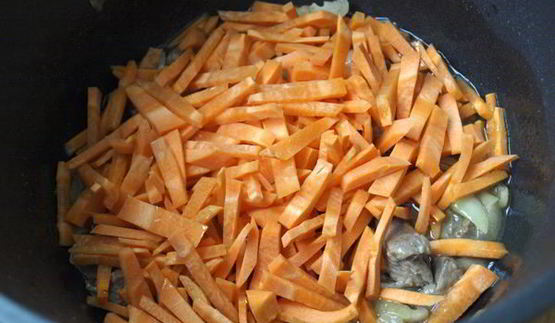 плов с нутом