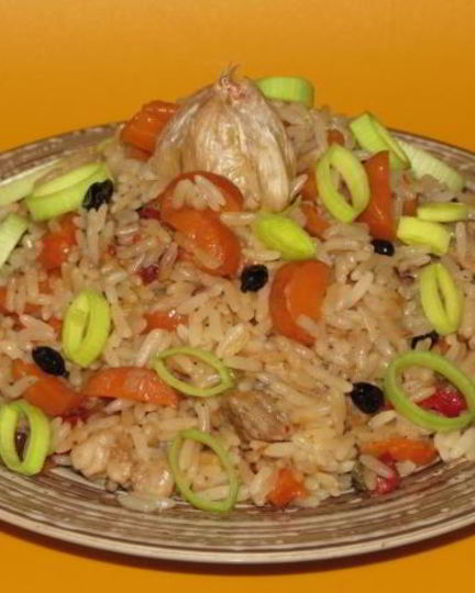 Рецепт плова со свининой в скороварке